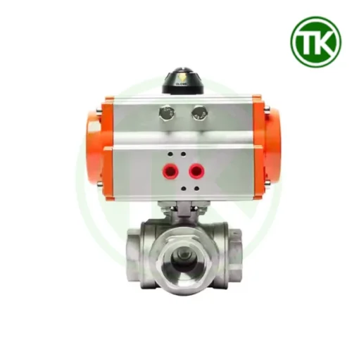 Van bi 3 ngả ren khí nén