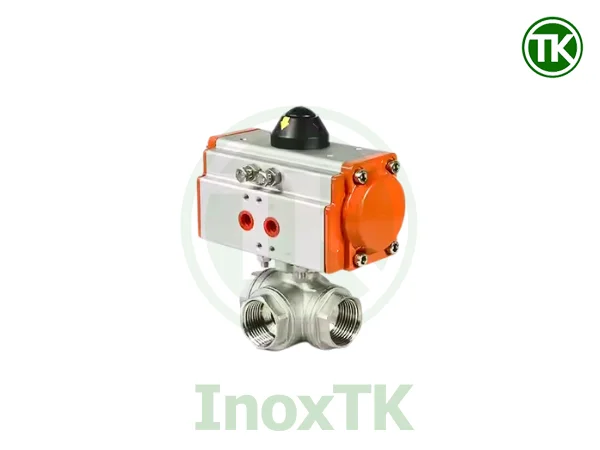Ưu điểm van bi 3 ngả ren khí nén