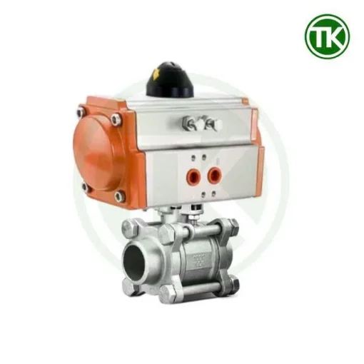 Van bi 3PC khí nén nối hàn