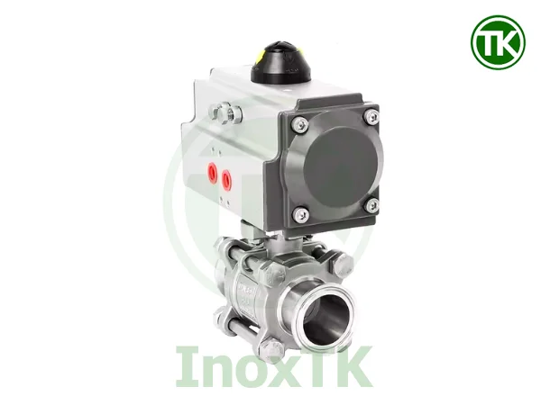 Cách bảo trì van bi 3PC khí nén nối clamp