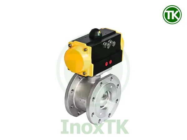 Lưu ý khi lắp đặt van bi mặt bích kẹp wafer khí nén