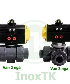 Van bi nhựa 2 ngả, 3 ngả khí nén