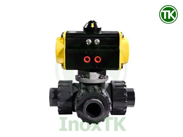 Van bi nhựa 3 ngả khí nén là gì?