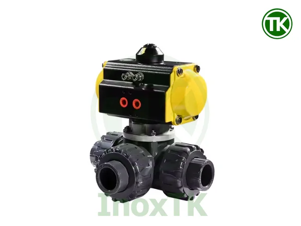 Ưu điểm van bi nhựa 3 ngả khí nén