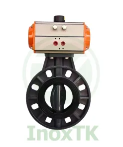 Ứng dụng của van bướm khí nén PVC