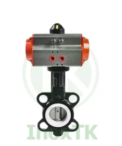 So sánh van bướm khí nén thân gang cánh inox