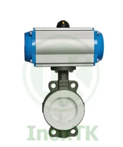 Nguyên lý hoạt động van bướm lót PTFE khí nén