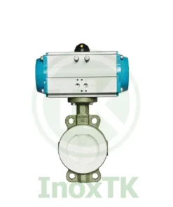 Van bướm lót PTFE khí nén là gì?