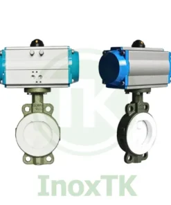 Thông số kỹ thuật van bướm lót PTFE khí nén