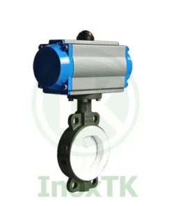 Ưu điểm nổi bật của van bướm lót PTFE khí nén