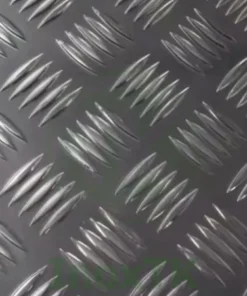 Hoạ tiết gân chùm của tấm inox chống trượt