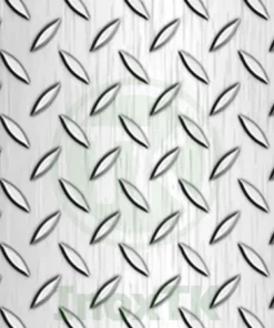 Hoạ tiết gân đơn của tấm inox chống trượt