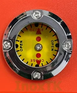 Hiển thị trạng thái đóng mở của van bi 3PC điều khiển điện 24V