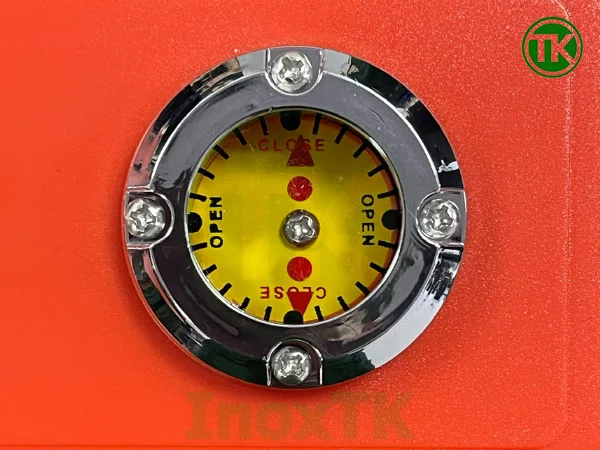 Hiển thị trạng thái đóng mở của van bi 3PC điều khiển điện 24V