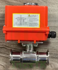 Van bi vi sinh điều khiển điện 24V inox