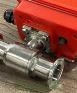 Phần thân và bộ điều khiển được kết nối bằng các con ốc bu lông chất liệu chuẩn inox 304