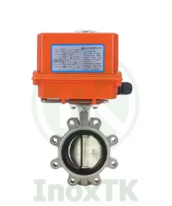 Van bướm điện 24V inox 304