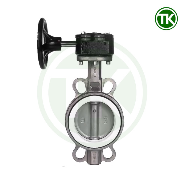 Van bướm inox tay quay