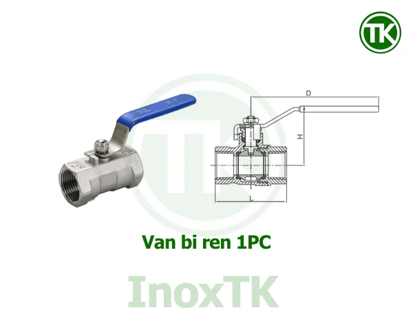 Tổng quan về van bi ren inox