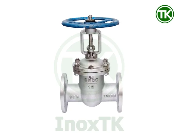Van cổng mặt bích inox