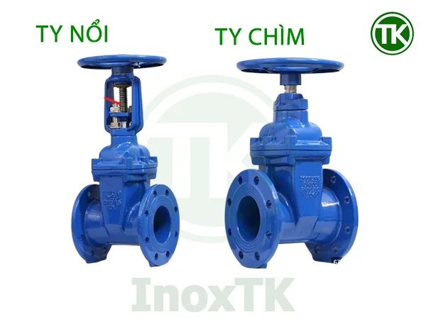 Van cổng ty nổi & ty chìm