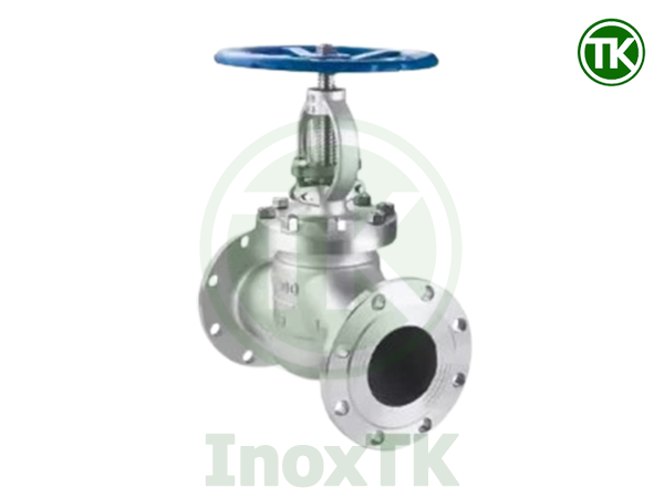 van hơi chữ ngã inox