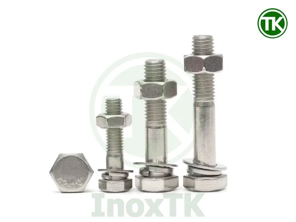 Bu lông mặt bích chất liệu inox 304