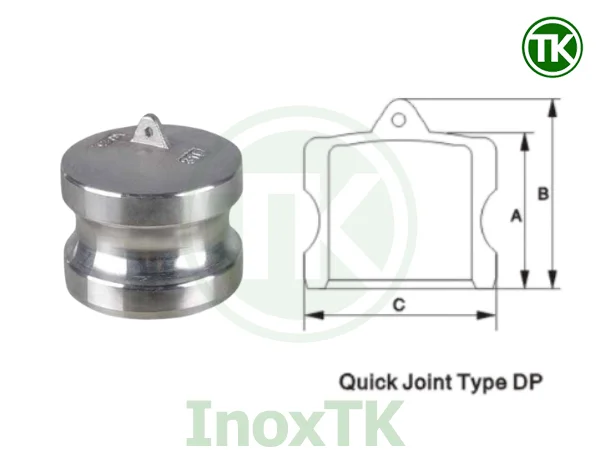Khớp nối nhanh inox type DP