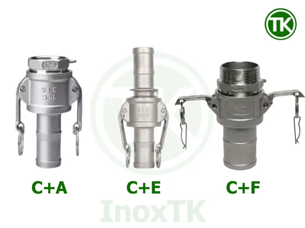 Lưu ý khi lắp đặt khớp nối nhanh ống mềm inox với type C