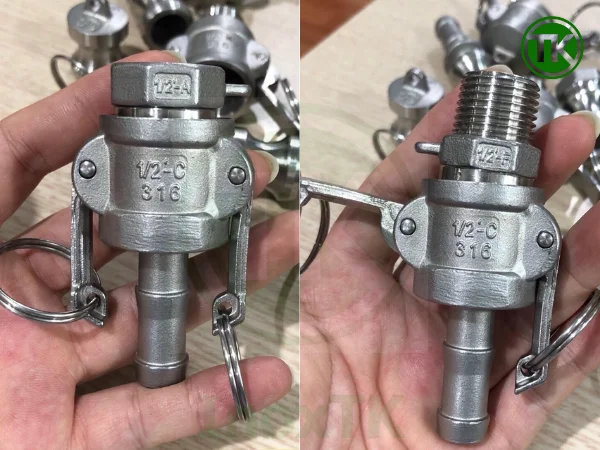 Cách chọn đúng bộ Camlock C cho hệ ống mềm