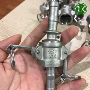 Khớp nối nhanh type C kết hợp được với type nào cho ống mềm?