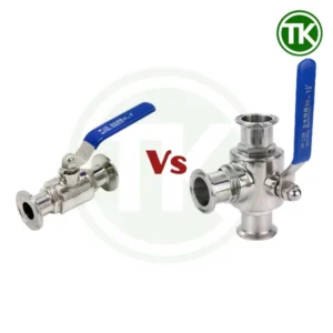 So sánh chi tiết van bi vi sinh 2 ngả và 3 ngả