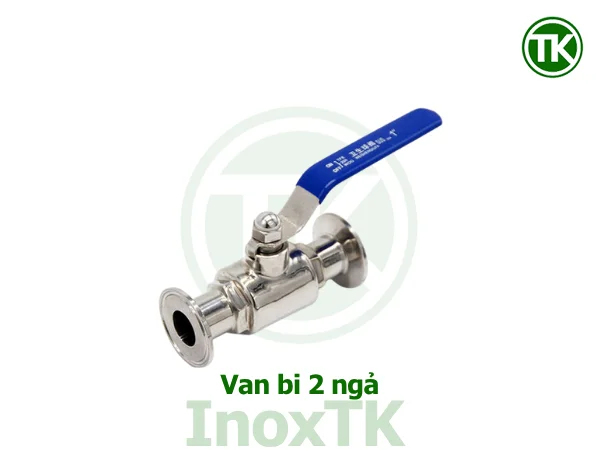 Nguyên lý hoạt động của van bi vi sinh 2 ngả, 3 ngả