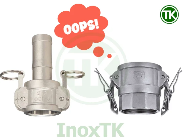 Camlock type C và type D