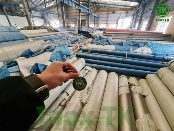 Khả năng tồn kho ống inox công nghiệp của Inox TK