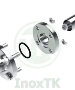 Cấu tạo cơ bản của bộ mặt bích vi sinh inox