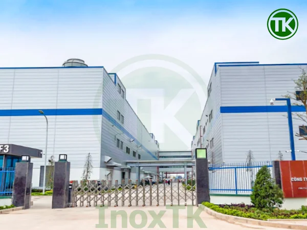 Nhiều nhà máy tại Bắc Ninh đang sử dụng ống inox công nghiệp của Inox TK