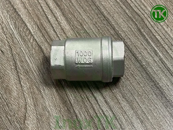 Van một chiều lò xo inox nối ren – Hoạt động ra sao, mạnh ở điểm nào?