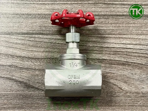 Van hơi inox nối ren
