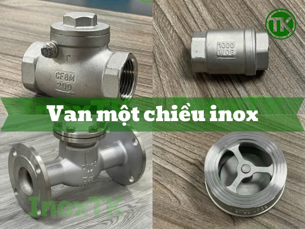 Van một chiều inox