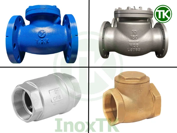 Nên chọn vật liệu van một chiều nào theo từng môi trường sử dụng