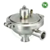 Van điều áp bằng khí nén inox vi sinh