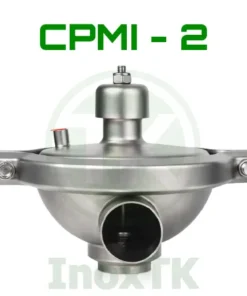 Van điều áp bằng khí nén inox vi sinh CPMI - 2