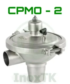Van điều áp bằng khí nén inox vi sinh CPMO - 2