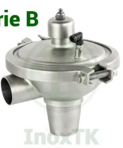 Van điều áp bằng khí nén inox vi sinh - Serie B