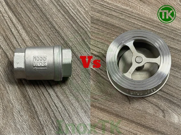 So sánh van một chiều inox nối ren và nối mặt bích – Khác nhau ở đâu?