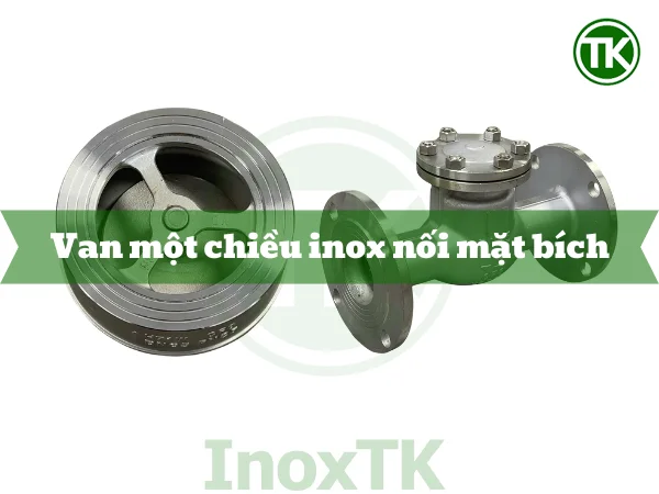 Van một chiều inox nối mặt bích – Kết nối chắc chắn, sinh ra cho hệ thống công nghiệp