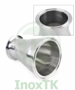 Vật liệu inox cho côn thu clamp và ảnh hưởng đến độ bền, vệ sinh của hệ vi sinh