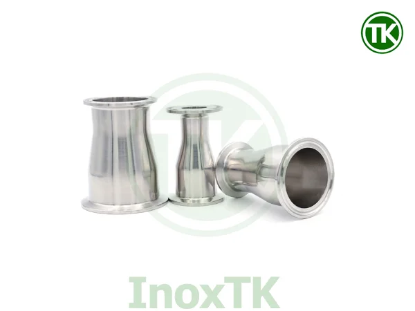 Côn thu clamp vi sinh đồng tâm