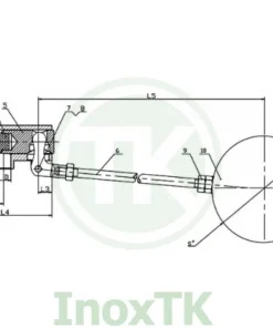 Cấu tạo van phao cơ và vai trò từng bộ phận